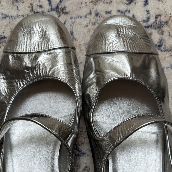 Chanel Metallic Goatskin Mary Janes size 39 - Picture 5 of 15